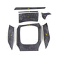 BMW M3 G80 / M4 G82 – Forged Carbon Fiber Center Console Trim - Exotics Carbon Design
