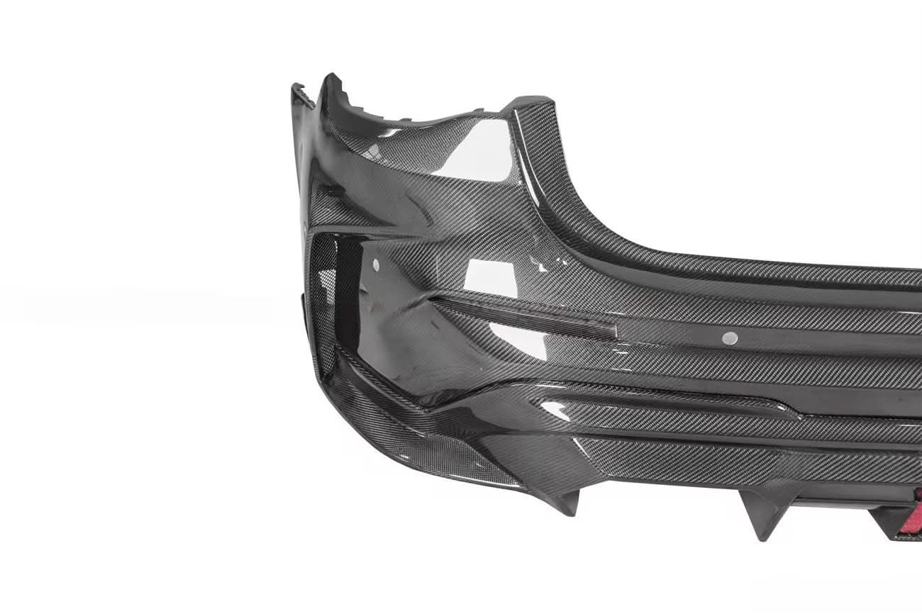 BMW M4 G82 - Carbon Fiber AD Style Rear Bumper & Diffuser - Exotics Carbon Design