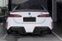 BMW M5 G90 - Carbon Fiber Rear Diffuser with Muffler Covers - Exotics Carbon Design