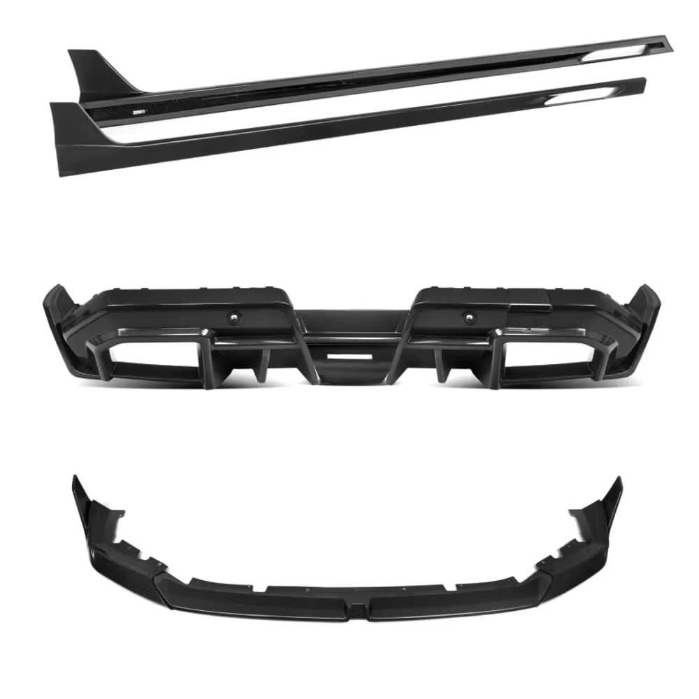 BMW M5 G90 / G99 – SQ Style Complete Carbon Fiber Body Kit (2021+) - Exotics Carbon Design