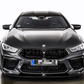 BMW M8 F91/F92/F93 - SQ Style Carbon Fiber Front Lip - Exotics Carbon Design