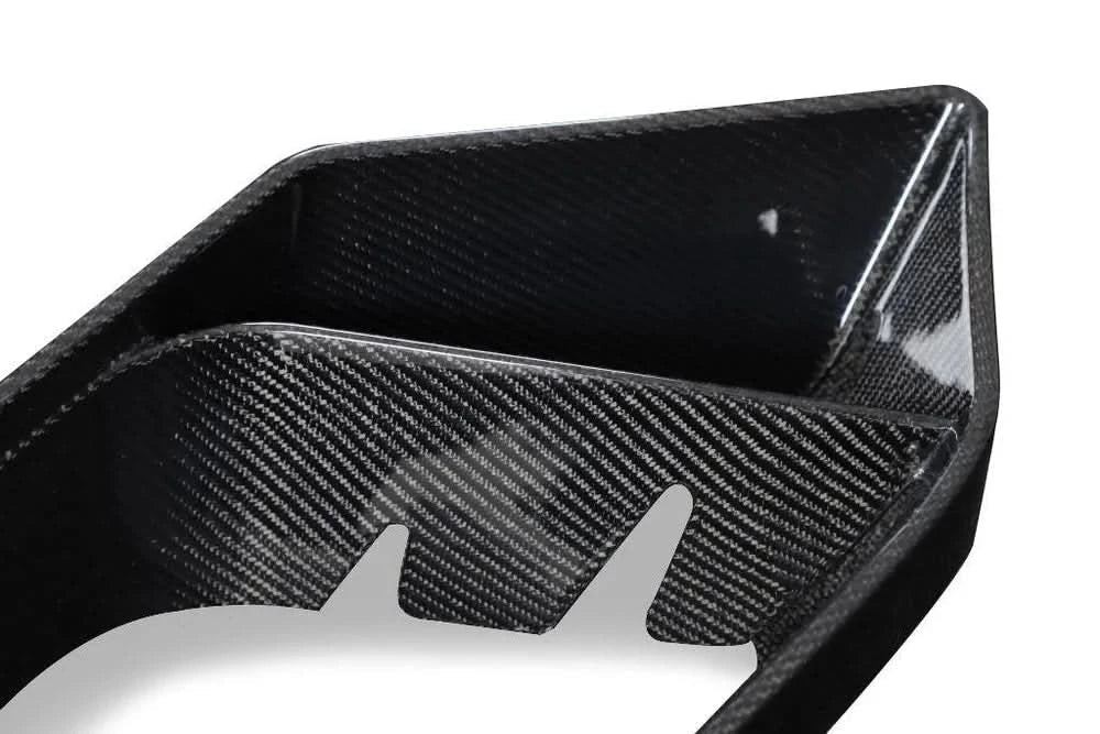BRS Style Carbon Fiber Fog Lamp Covers – Mercedes - Benz X290 GT43 / GT50 / GT53 / GT63 AMG - Exotics Carbon Design