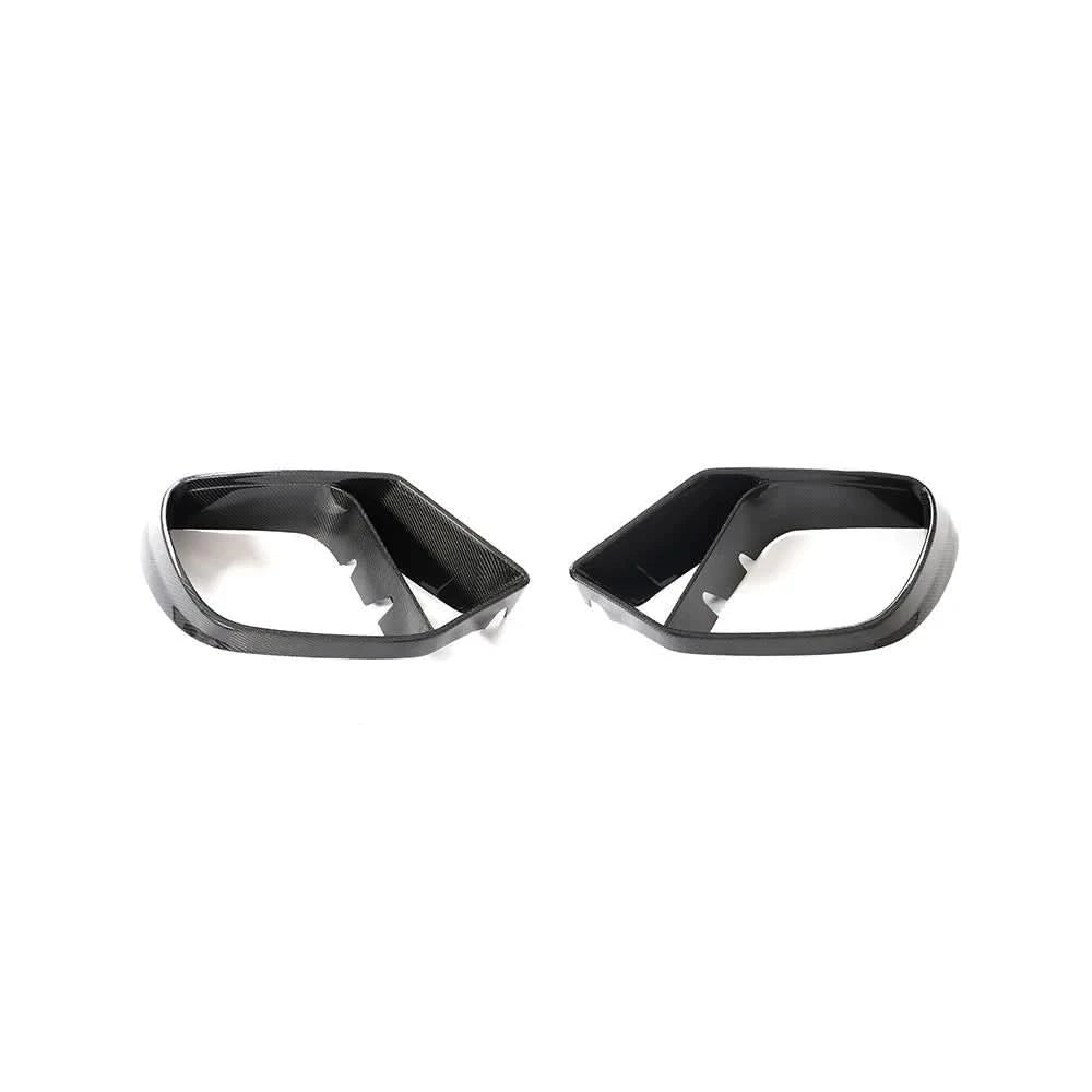 BRS Style Carbon Fiber Fog Lamp Covers – Mercedes - Benz X290 GT43 / GT50 / GT53 / GT63 AMG - Exotics Carbon Design