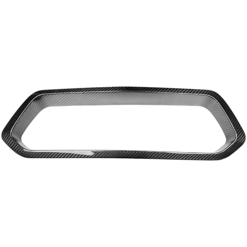 C8 Z06/ERay Corvette Carbon Fiber Rear Bumper Diffuser Exhaust Tail Pipe Surround Trim Cover - Exotics Carbon Design