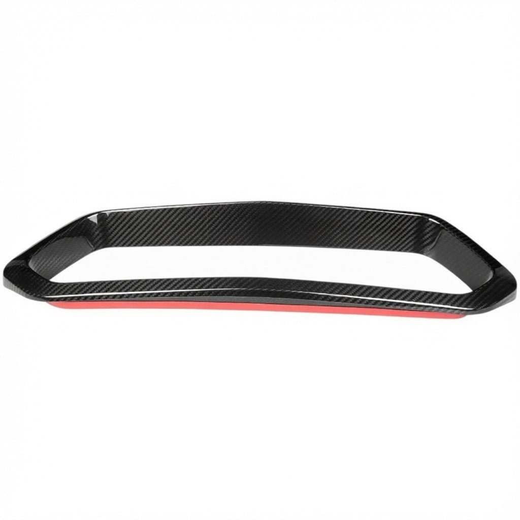 C8 Z06/ERay Corvette Carbon Fiber Rear Bumper Diffuser Exhaust Tail Pipe Surround Trim Cover - Exotics Carbon Design
