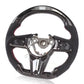 Carbon Fiber & Alcantara LED Steering Wheel - Nissan GT-R R35 (2017–2024) - Exotics Carbon Design