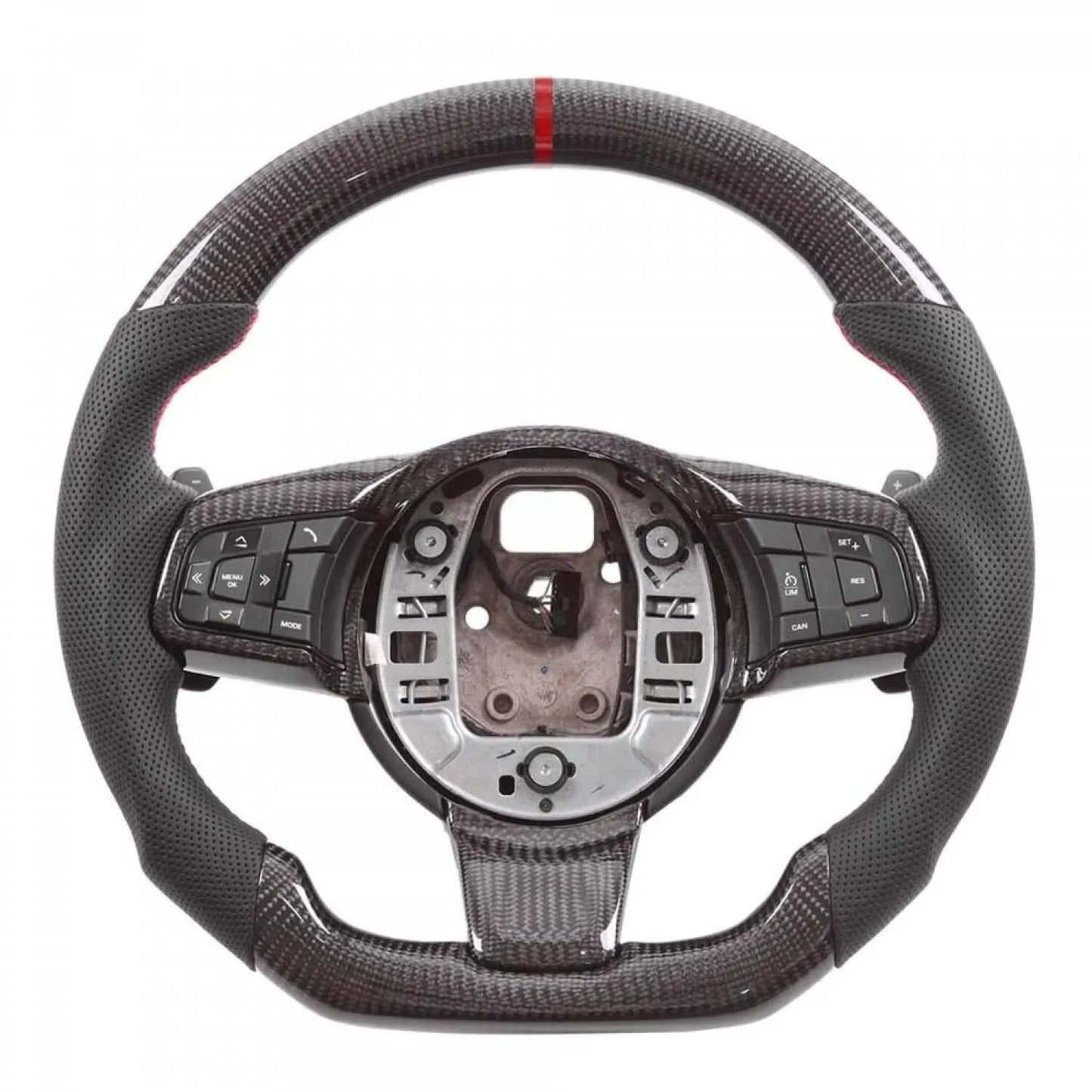 Carbon Fiber & Alcantara Steering Wheel – Jaguar F - Type (2014–2020) - Exotics Carbon Design