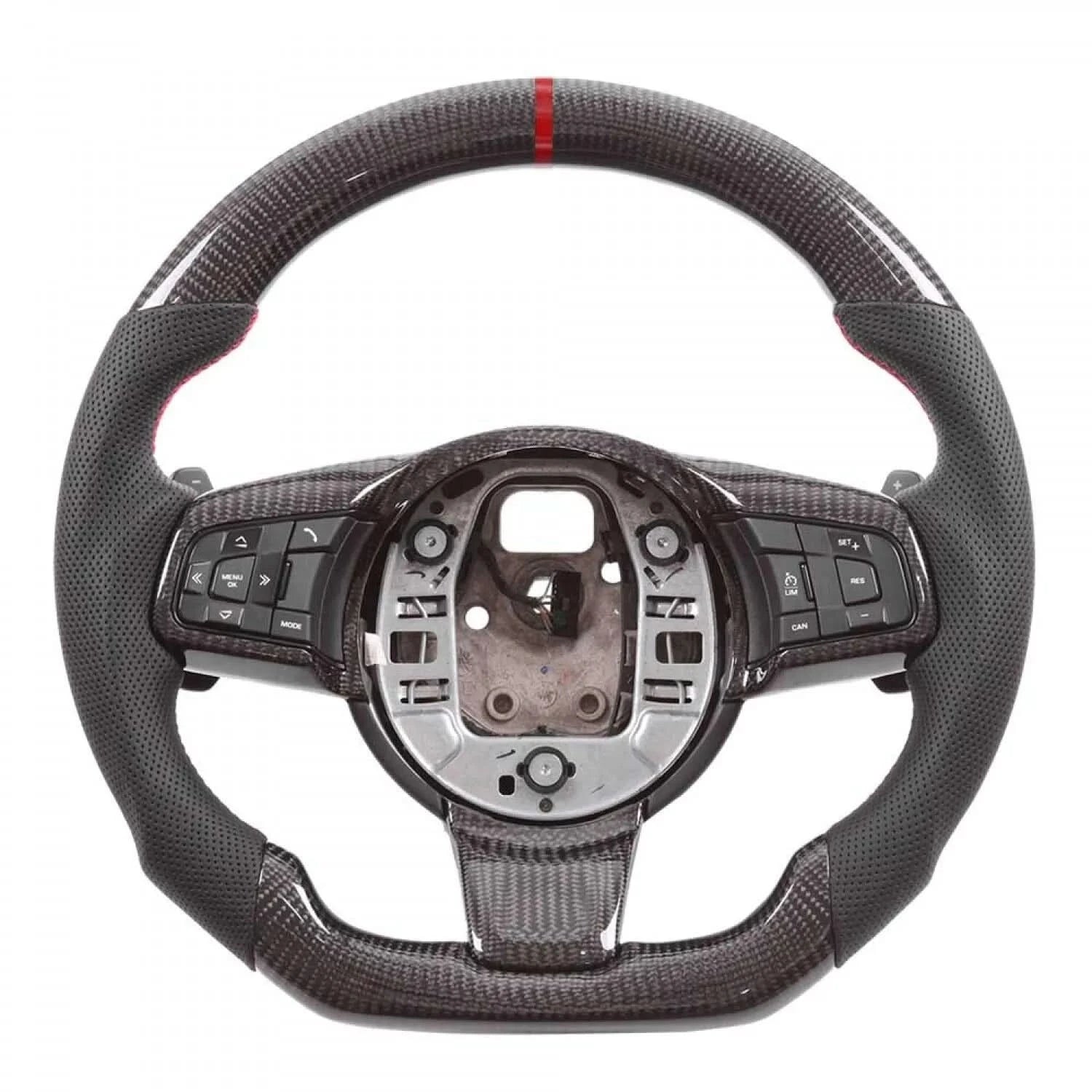 Carbon Fiber & Alcantara Steering Wheel – Jaguar F - Type (2014–2020) - Exotics Carbon Design