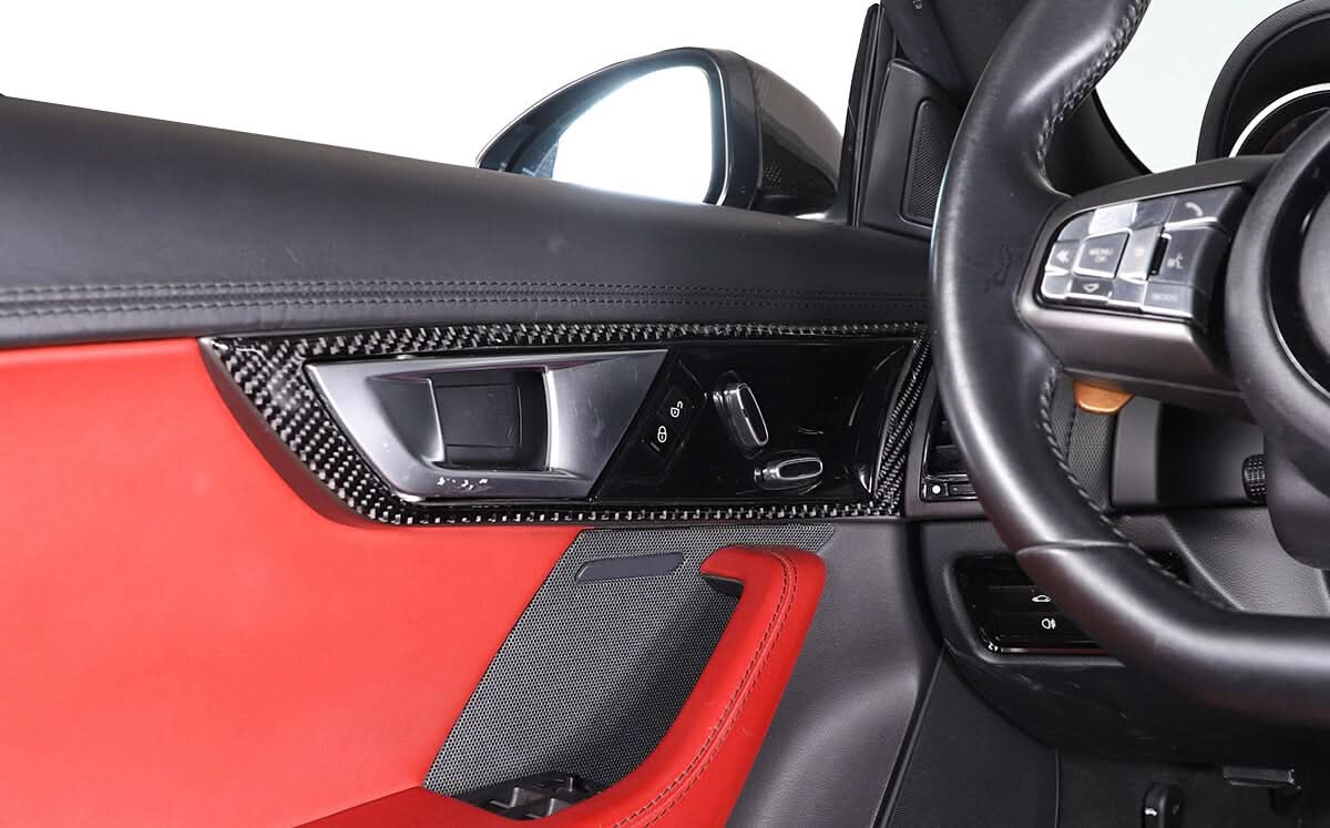 Carbon Fiber Door Handles – Jaguar F - Type (2013–2022) - Exotics Carbon Design