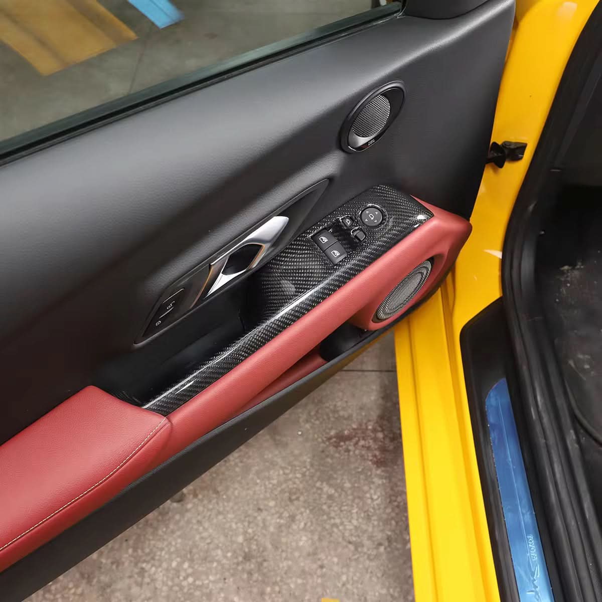Carbon Fiber Door Switch Panels – Toyota Supra A90 (2020–2024) - Exotics Carbon Design
