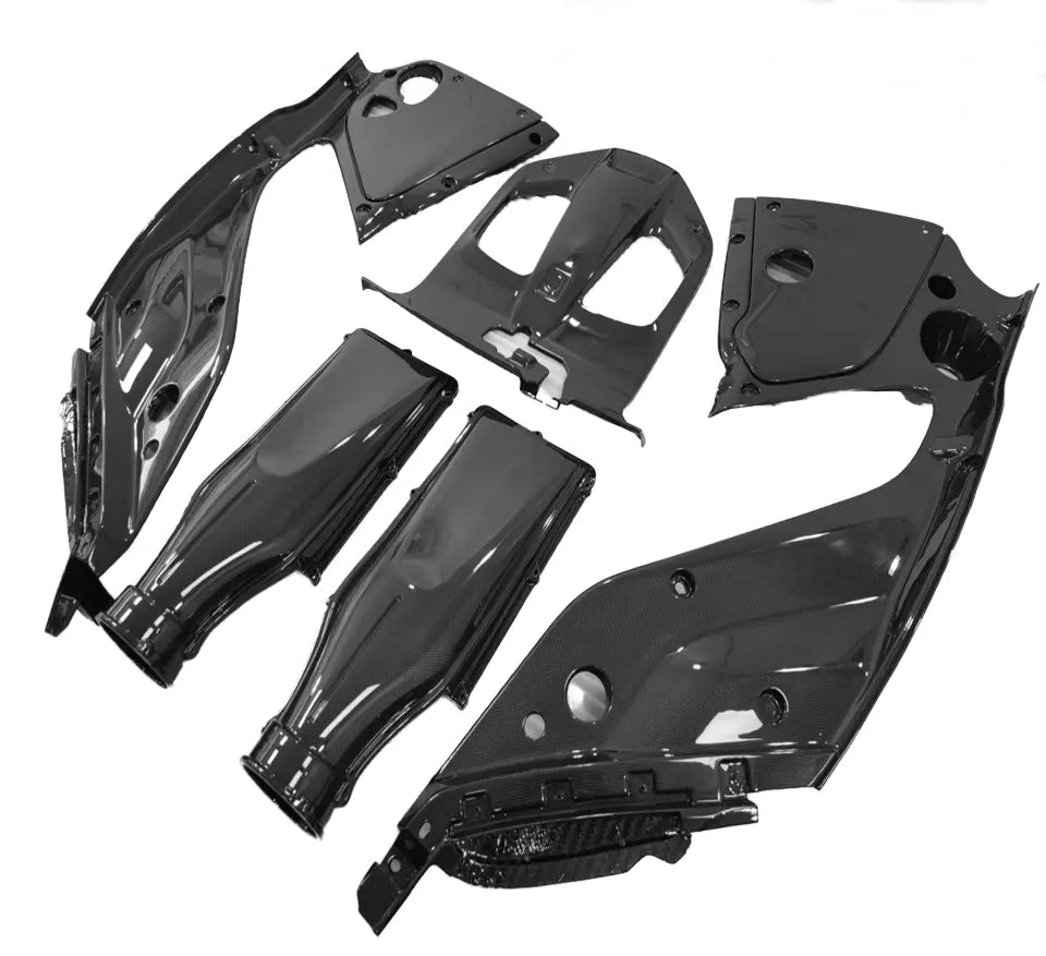 Carbon Fiber Engine Compartment Cover & Intake - Ferrari 812 - Exotics Carbon Design