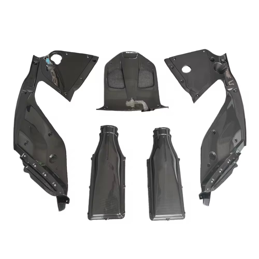Carbon Fiber Engine Compartment Cover & Intake - Ferrari 812 - Exotics Carbon Design