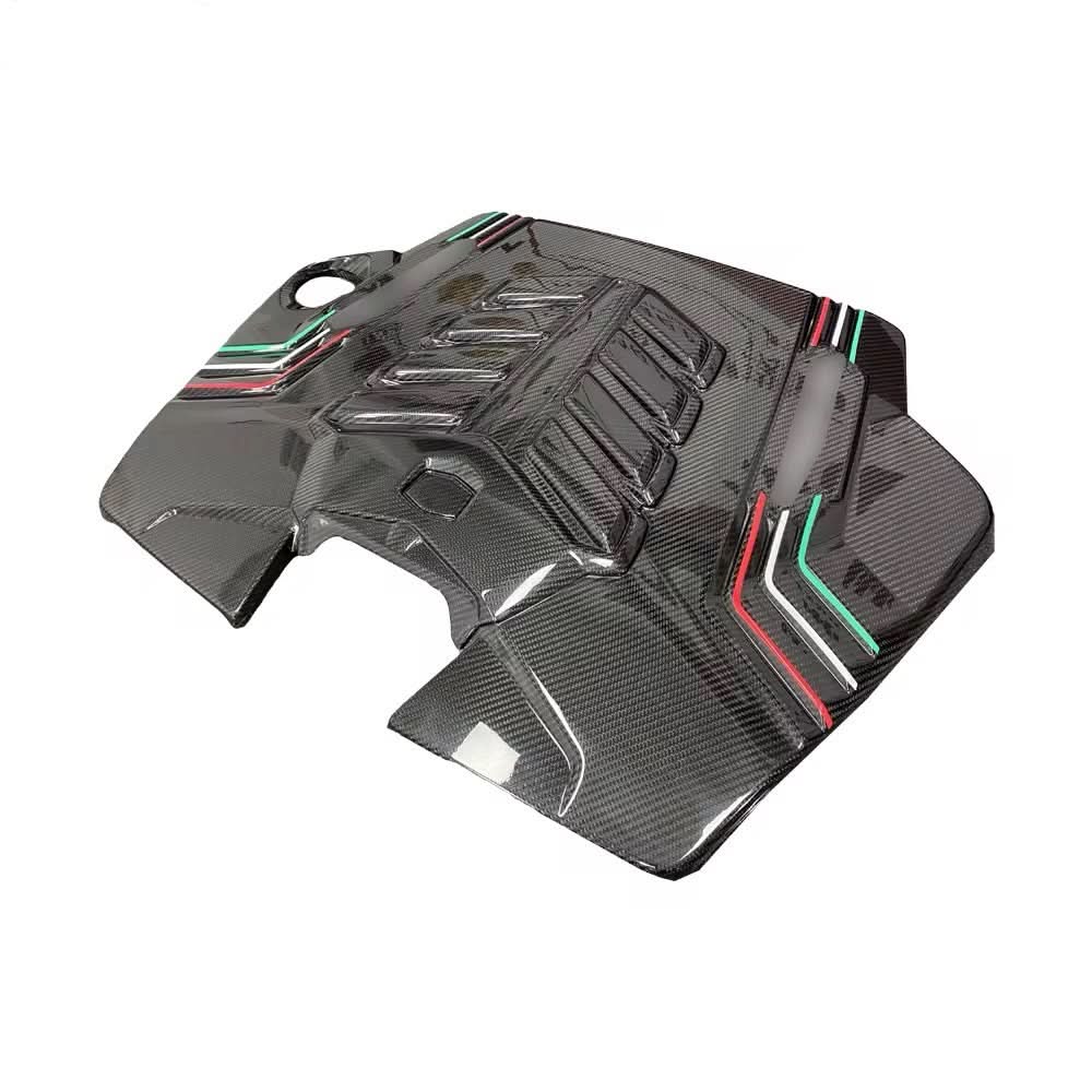 Carbon Fiber Engine Cover - Lamborghini Urus - Exotics Carbon Design
