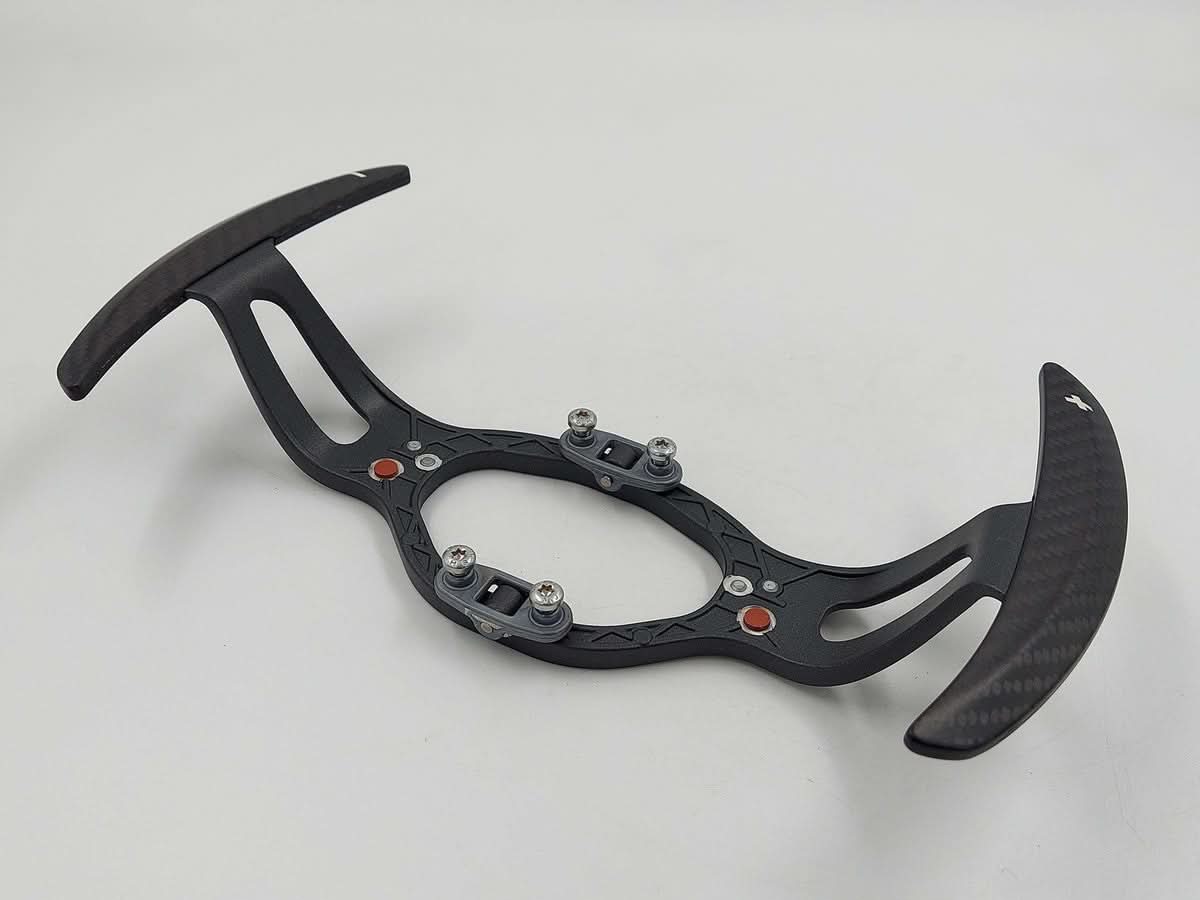 Carbon Fiber Extended Paddle Shifters - McLaren 720S (2017–2023) - Exotics Carbon Design