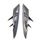 Carbon Fiber Front Bumper Canards - Toyota GR Supra A90/A91 - Exotics Carbon Design