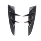 Carbon Fiber Front Bumper Canards - Toyota GR Supra A90/A91 - Exotics Carbon Design