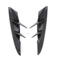 Carbon Fiber Front Bumper Canards - Toyota GR Supra A90/A91 - Exotics Carbon Design