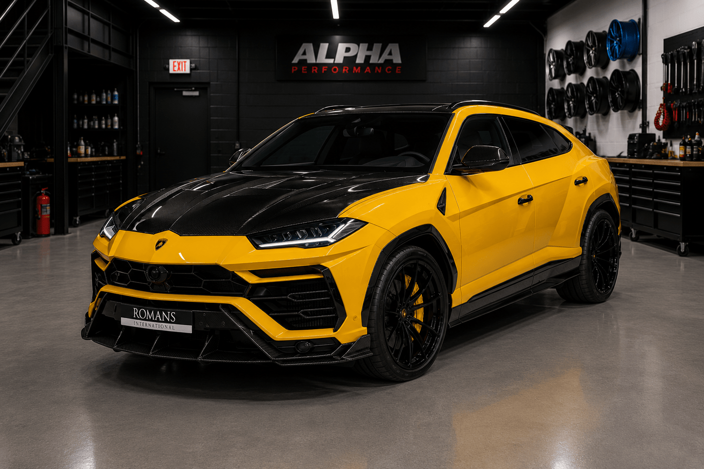 Carbon Fiber Front Hood – Lamborghini Urus (2018–2022) - Exotics Carbon Design