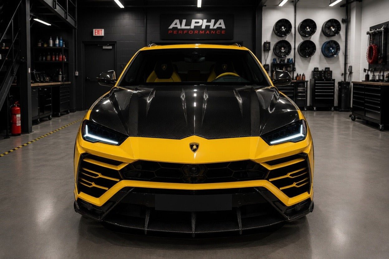 Carbon Fiber Front Hood – Lamborghini Urus (2018–2022) - Exotics Carbon Design