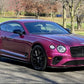 Carbon Fiber Front Lip - Bentley Continental GT (2019–2025) - Exotics Carbon Design