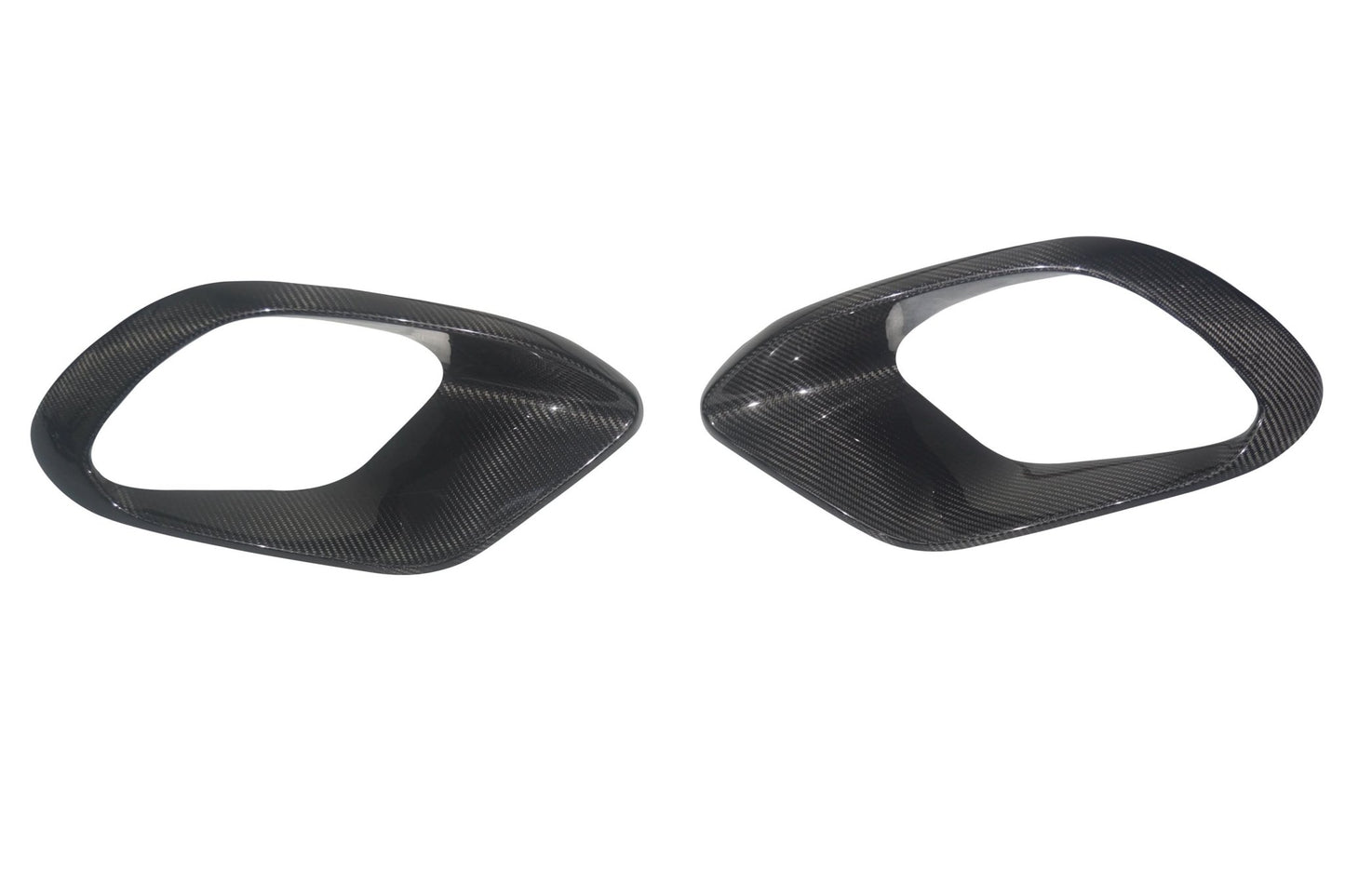 Carbon Fiber Front Vent Frame Trim – Mercedes - Benz CLA45 - Exotics Carbon Design