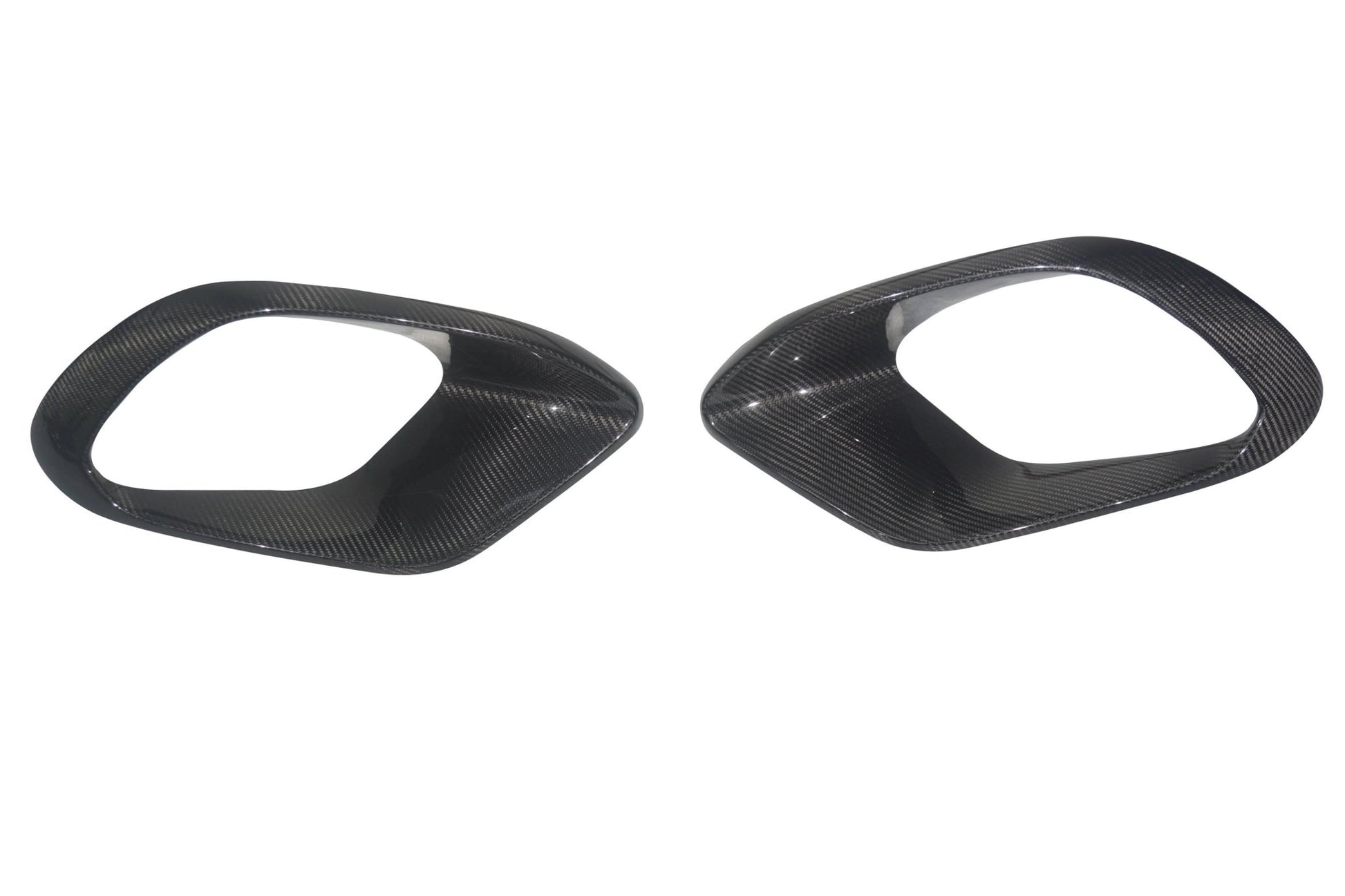 Carbon Fiber Front Vent Frame Trim – Mercedes - Benz CLA45 - Exotics Carbon Design