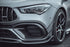 Carbon Fiber Front Vent Frame Trim – Mercedes - Benz CLA45 - Exotics Carbon Design