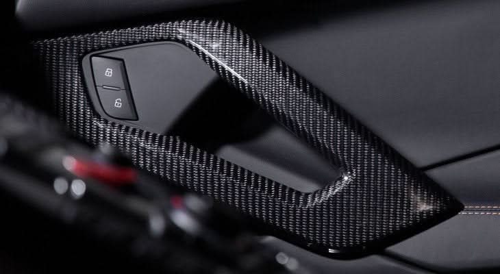 Carbon Fiber Inner Door Handle Trim Cover Set – Lamborghini Aventador LP700 / LP720 / LP740 - Exotics Carbon Design