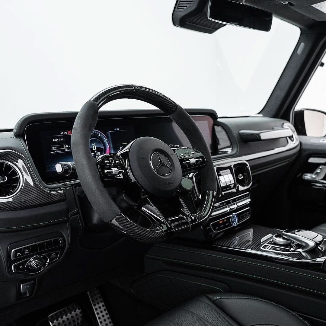 Carbon Fiber Interior Trim Kit – Mercedes Benz G Class G500/G63 W464 (2019–2024) - Exotics Carbon Design