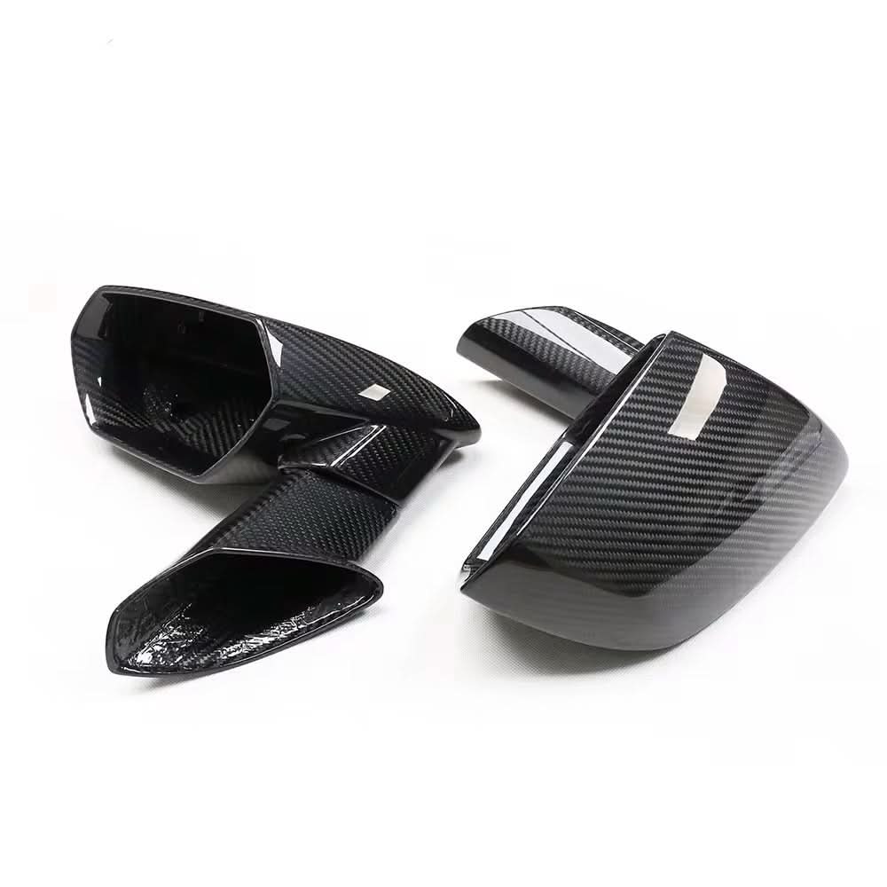 Carbon Fiber Mirror Caps - Lamborghini Huracán LP610 / LP580 / EVO - Exotics Carbon Design