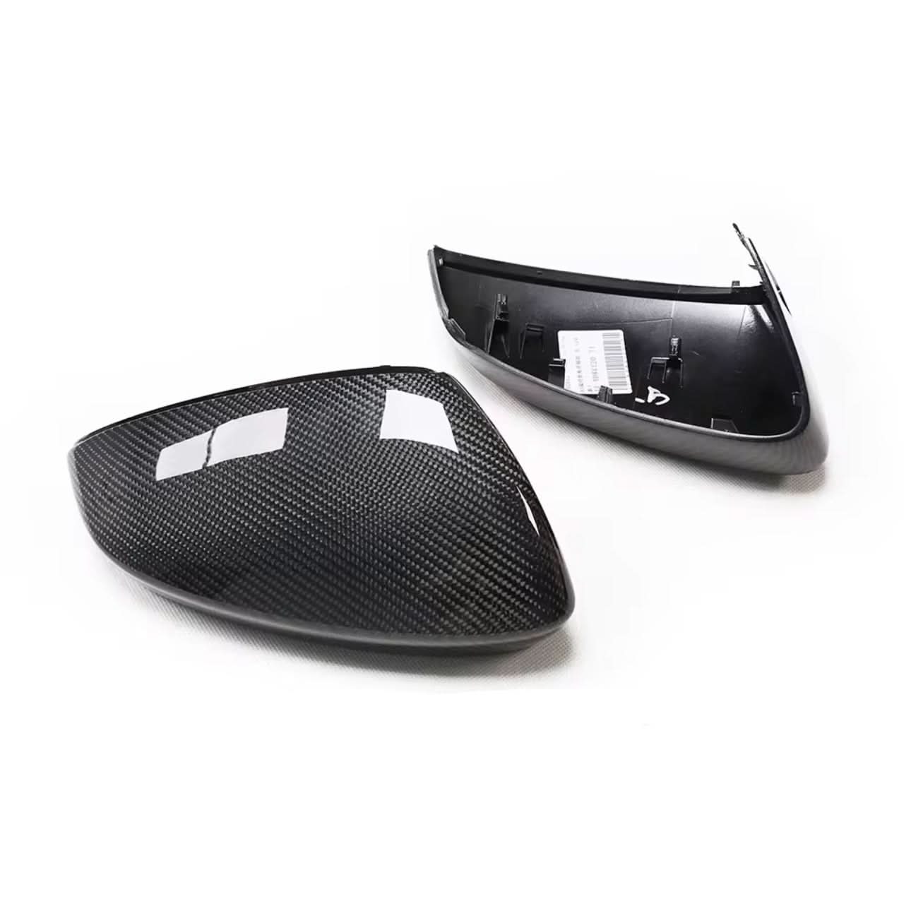 Carbon Fiber Mirror Caps Upgrade – Audi A3/S3/RS3 (2021+) - Exotics Carbon Design