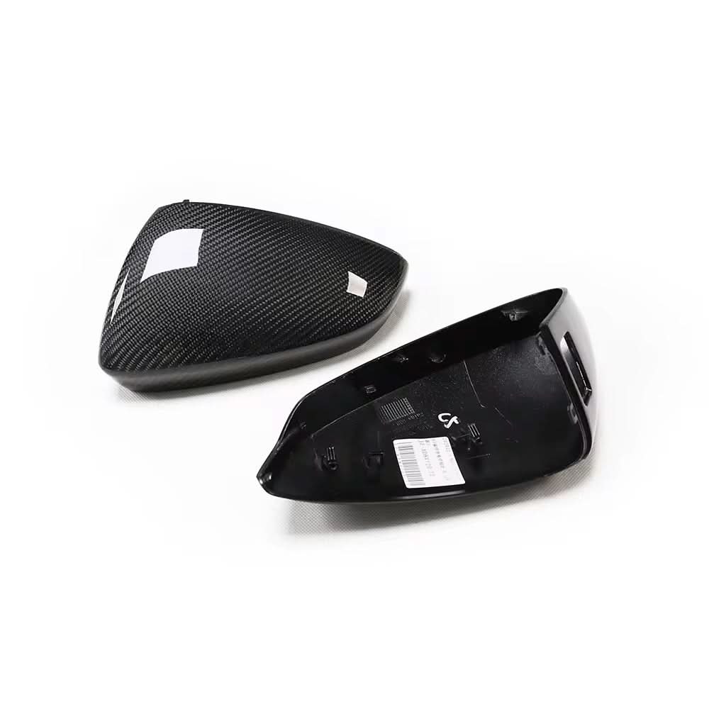 Carbon Fiber Mirror Caps Upgrade – Audi A3/S3/RS3 (2021+) - Exotics Carbon Design