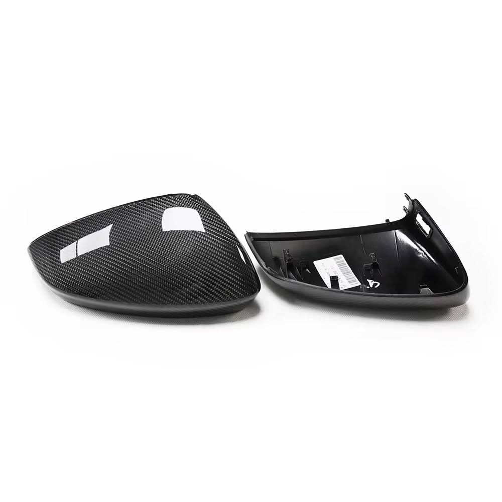 Carbon Fiber Mirror Caps Upgrade – Audi A3/S3/RS3 (2021+) - Exotics Carbon Design