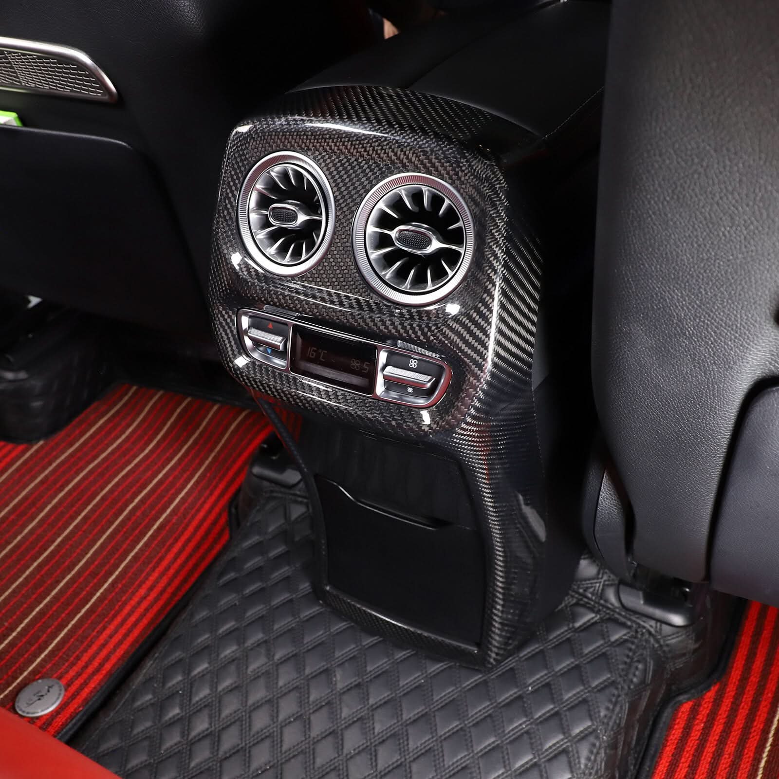 Carbon Fiber Rear Air Vent Outlet Cover – Mercedes - Benz G - Class G63 / G500 (2019–2023) - Exotics Carbon Design