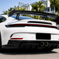 Carbon Fiber Rear Bottom Diffuser - Porsche 911 GT3 (992) - Exotics Carbon Design