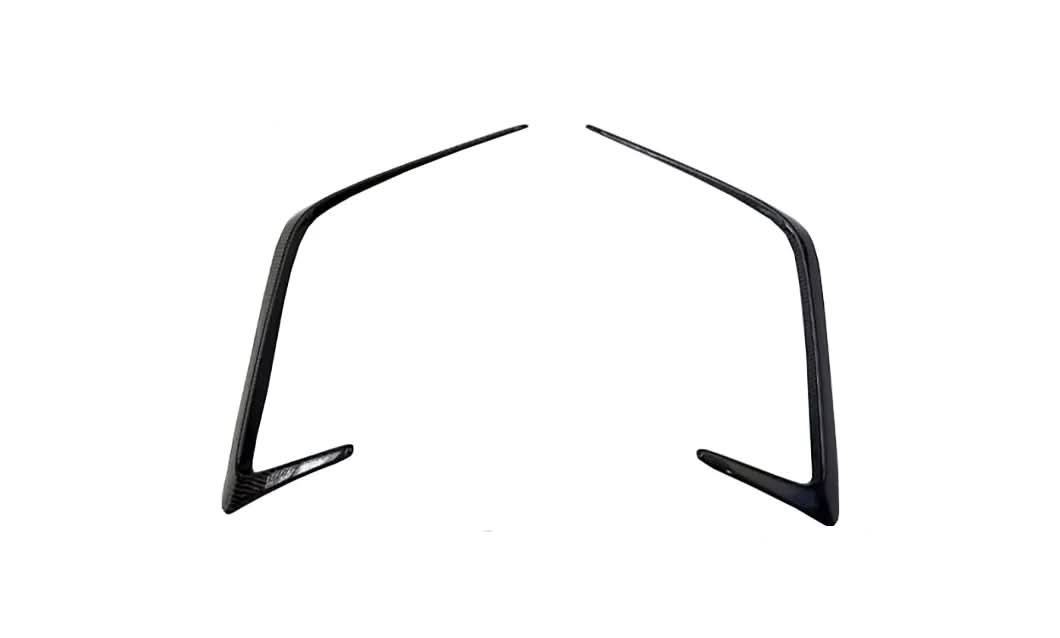 Carbon Fiber Rear Bumper Canards - Lexus LC 500 (2018–2024) - Exotics Carbon Design