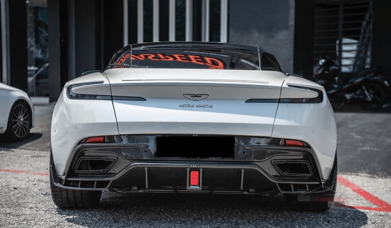 Carbon Fiber Rear Diffuser – Aston Martin DB11 - Exotics Carbon Design