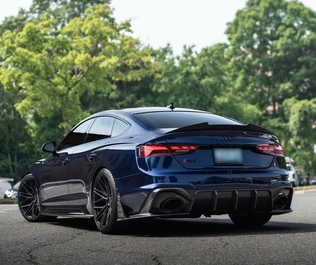 Carbon Fiber Rear Diffuser - Audi RS5 2020+ - Exotics Carbon Design