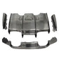 Carbon Fiber Rear Diffuser - BMW M3/M4 (F80/F82/F83) 2015 - 2020 - Exotics Carbon Design