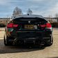 Carbon Fiber Rear Diffuser - BMW M3/M4 (F80/F82/F83) 2015 - 2020 - Exotics Carbon Design