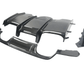 Carbon Fiber Rear Diffuser - BMW M3/M4 (F80/F82/F83) 2015 - 2020 - Exotics Carbon Design