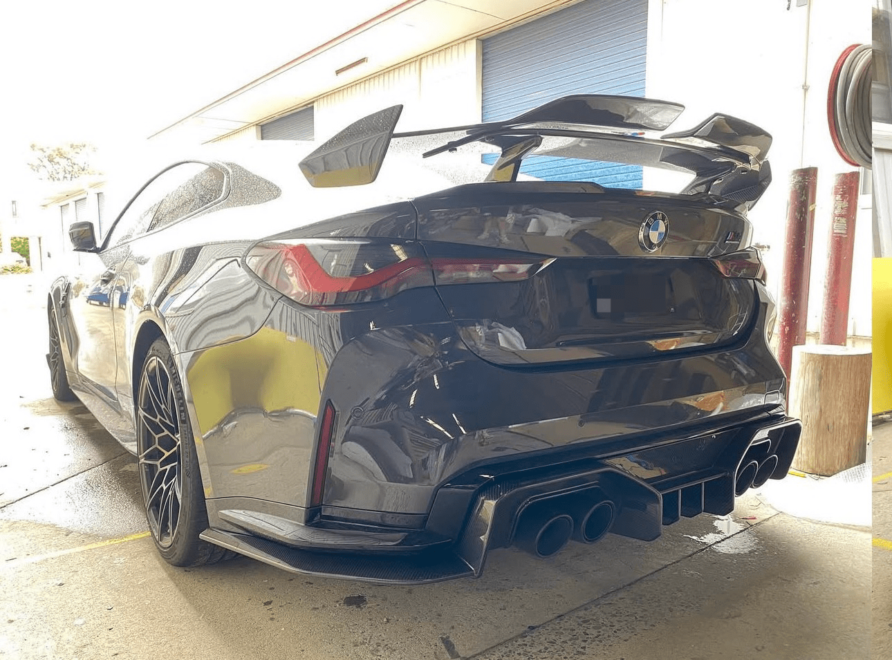 Carbon Fiber Rear Diffuser - BMW M4 G82 (2021+) - Exotics Carbon Design