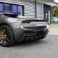 Carbon Fiber Rear Diffuser – Ferrari 296 GTB - Exotics Carbon Design