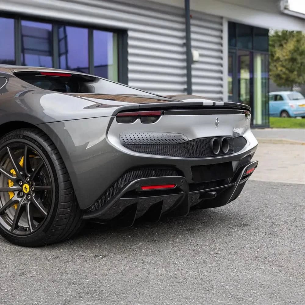 Carbon Fiber Rear Diffuser – Ferrari 296 GTB - Exotics Carbon Design
