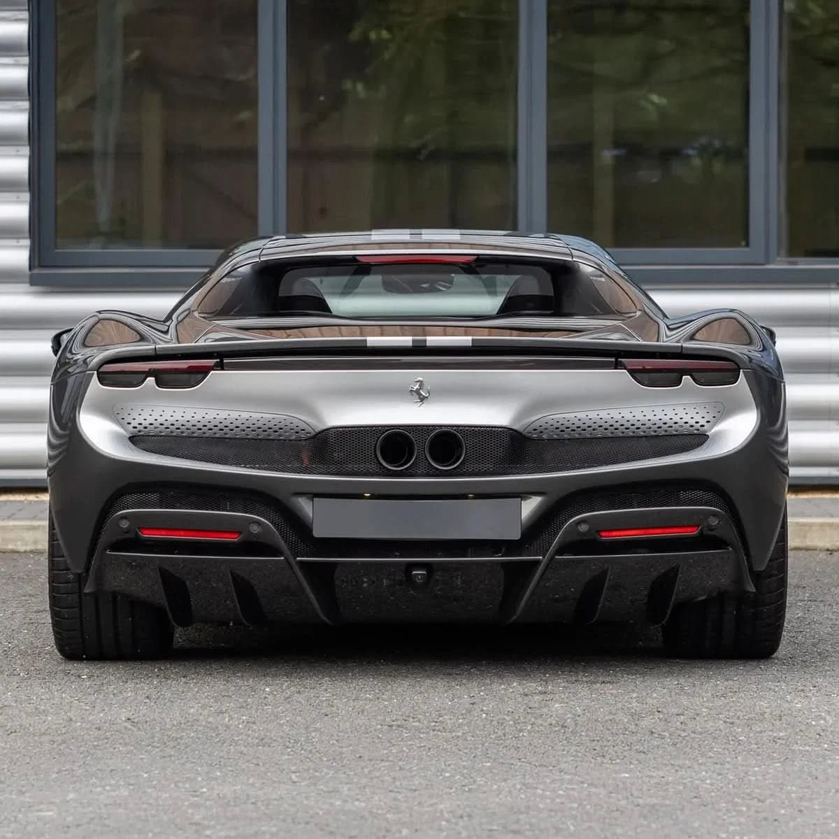 Carbon Fiber Rear Diffuser – Ferrari 296 GTB - Exotics Carbon Design