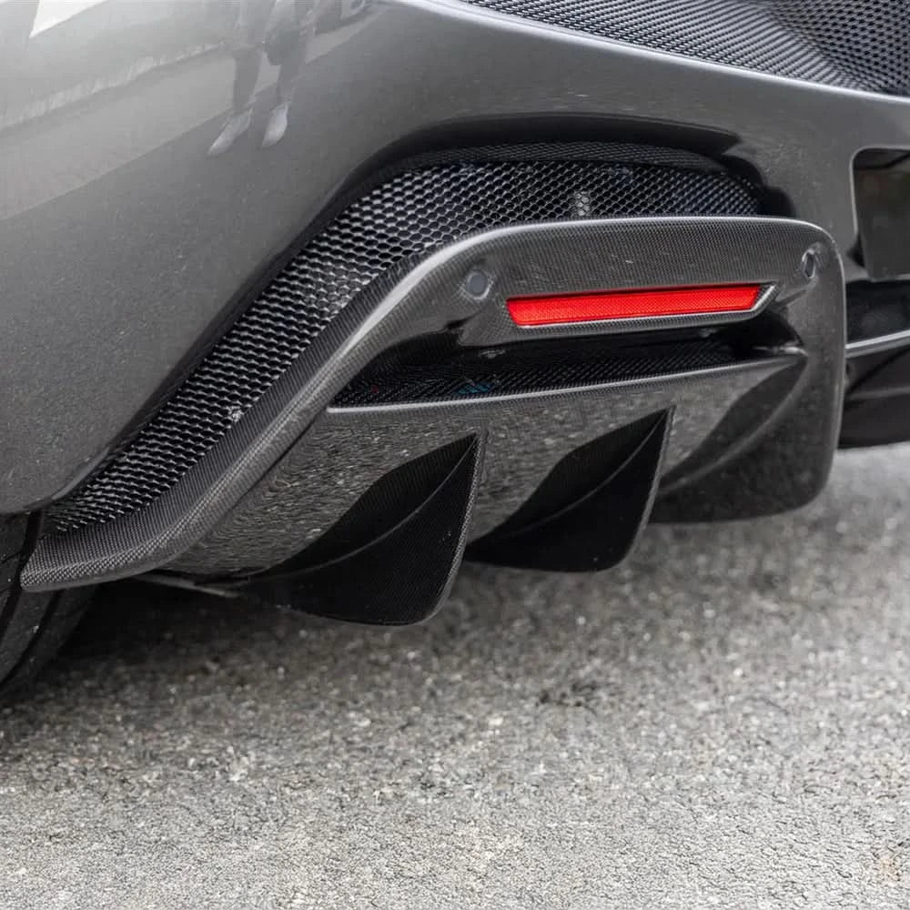 Carbon Fiber Rear Diffuser – Ferrari 296 GTB - Exotics Carbon Design