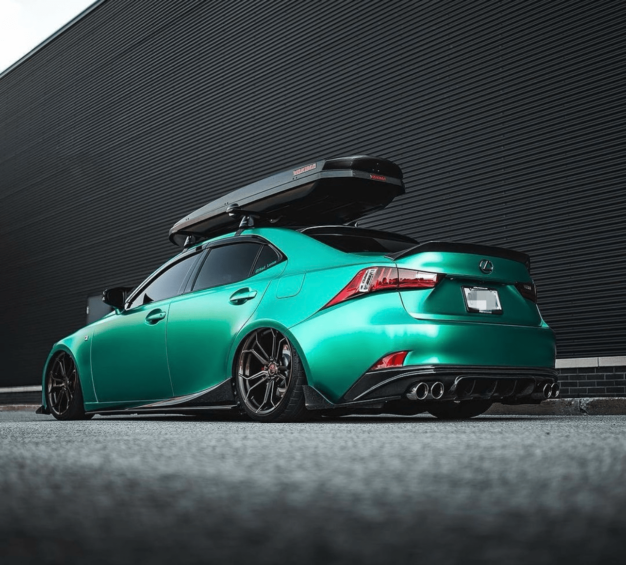 Carbon Fiber Rear Diffuser - Lexus IS 250 / IS 350 F Sport (2014–2020) - Exotics Carbon Design