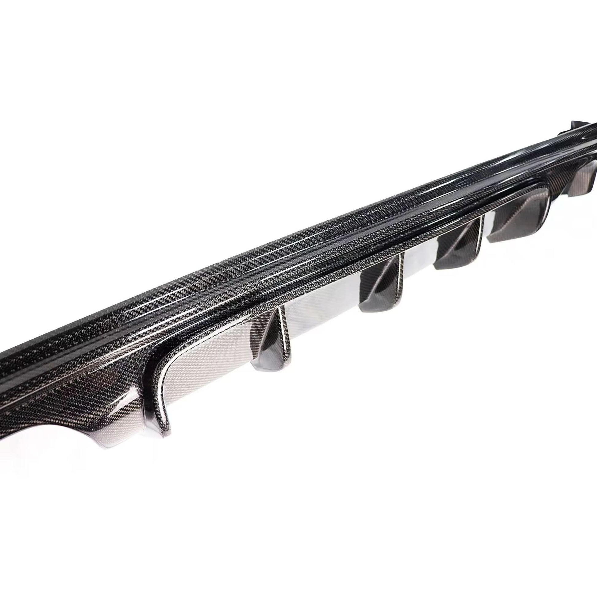 Carbon Fiber Rear Diffuser - Lexus IS 250 / IS 350 F Sport (2014–2020) - Exotics Carbon Design