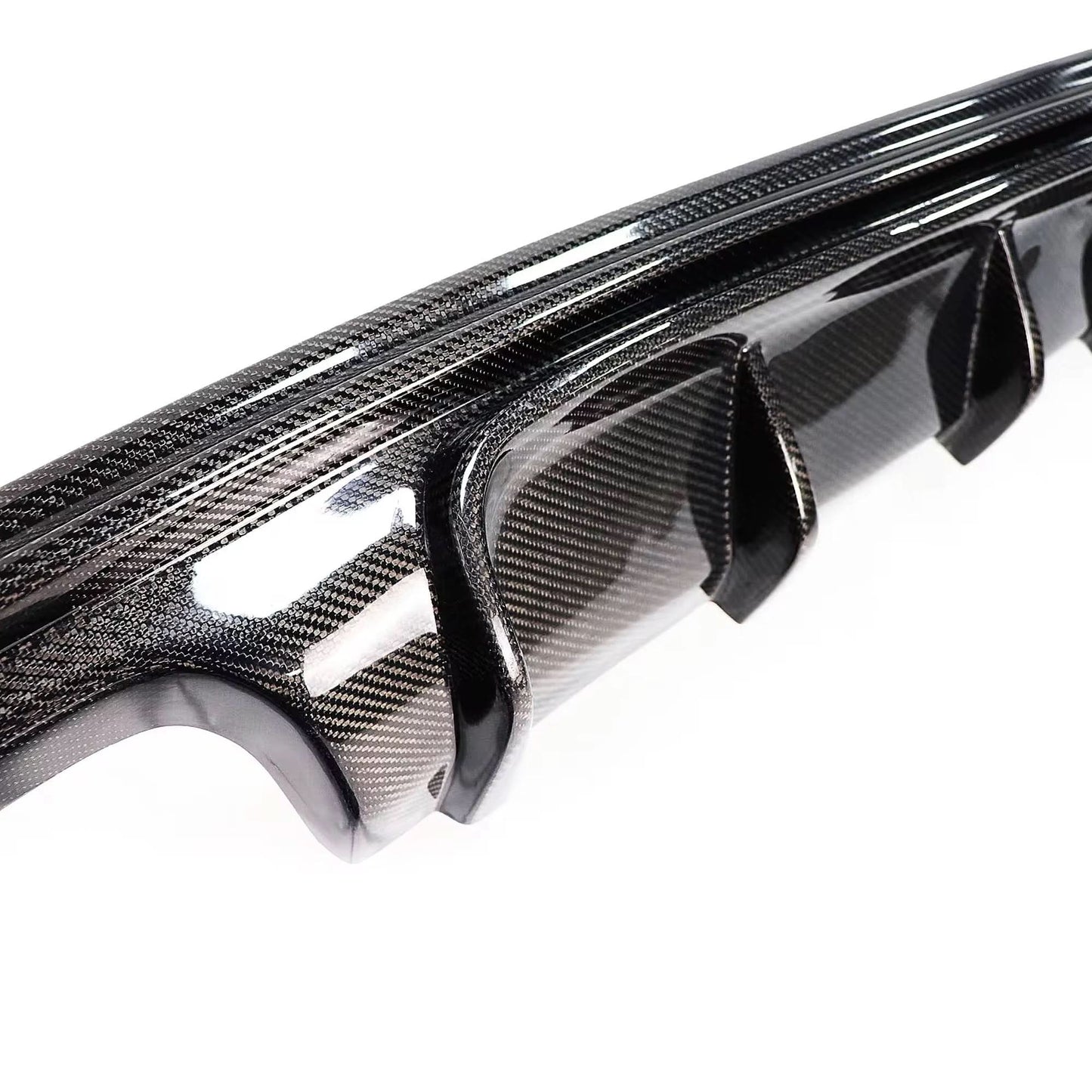 Carbon Fiber Rear Diffuser - Lexus IS 250 / IS 350 F Sport (2014–2020) - Exotics Carbon Design