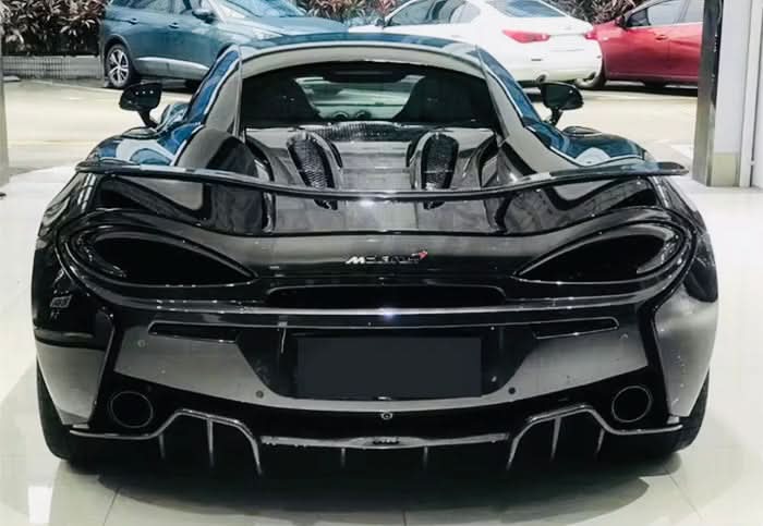 Carbon Fiber Rear Diffuser - McLaren 540C / 570S / 570GT - Exotics Carbon Design